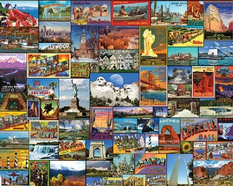 Best Places In America 1000Pc Puzzle 1