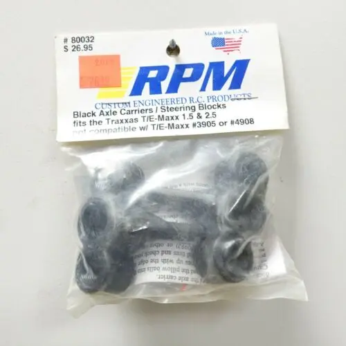 Black Axle Carriers/Steering Blocks Traxxas T/E-Maxx 1