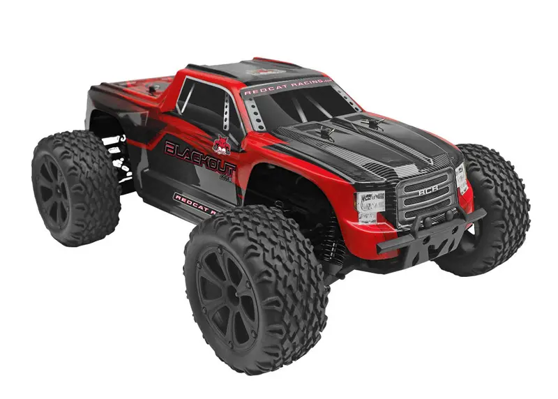 Blackout Xte Truck 1:10 4X4 Brushed (Red) 1