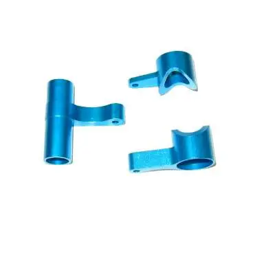 Blue Aluminum Servo Saver And Bell Crank 1