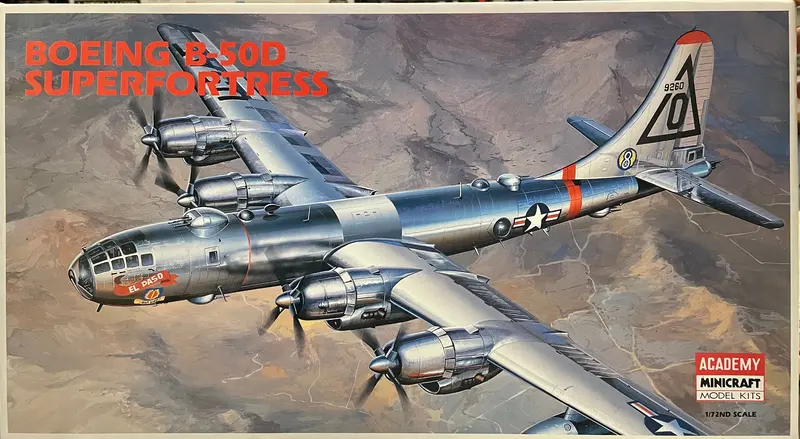 Boeing B-50D Superfortress - 1/72 Scale 1