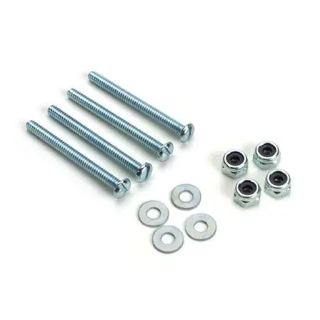 Bolt Sets W Locks Nuts 4-40 X 1-1/4" 1