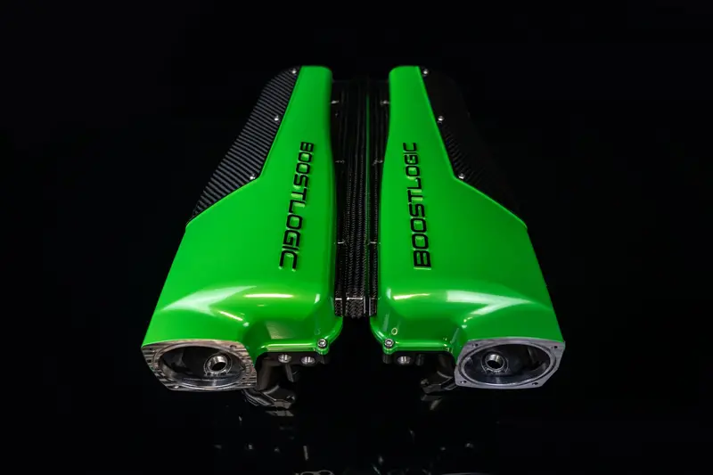 Boost Logic Billet/Carbon Ansaugbrücke Passend Für Audi R8 & Lamborghini Huracan 1