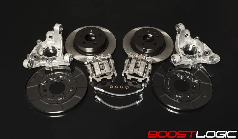 Boost Logic Street Hinterradbremse Umrüstungs-Kit Passend Für Nissan Gt-R R35 1