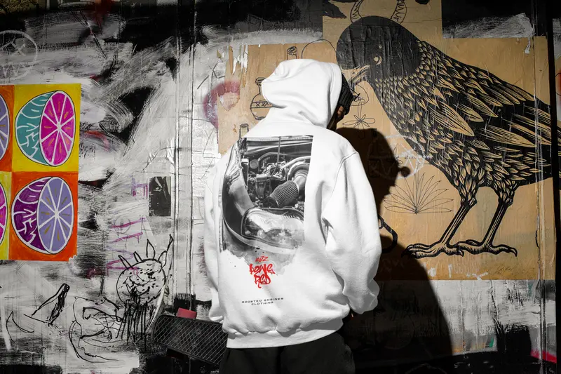 Boosted Engines ''2Jz Powered'' Männer Hoodie 3