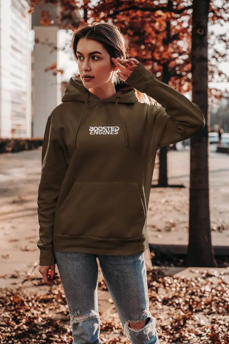 Boosted Engines ''Brand Logo'' Frauen Hoodie 1