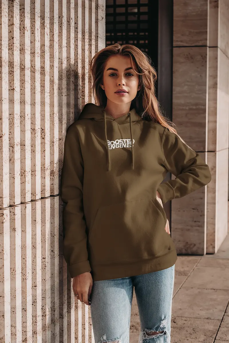 Boosted Engines ''Brand Logo'' Frauen Hoodie 2