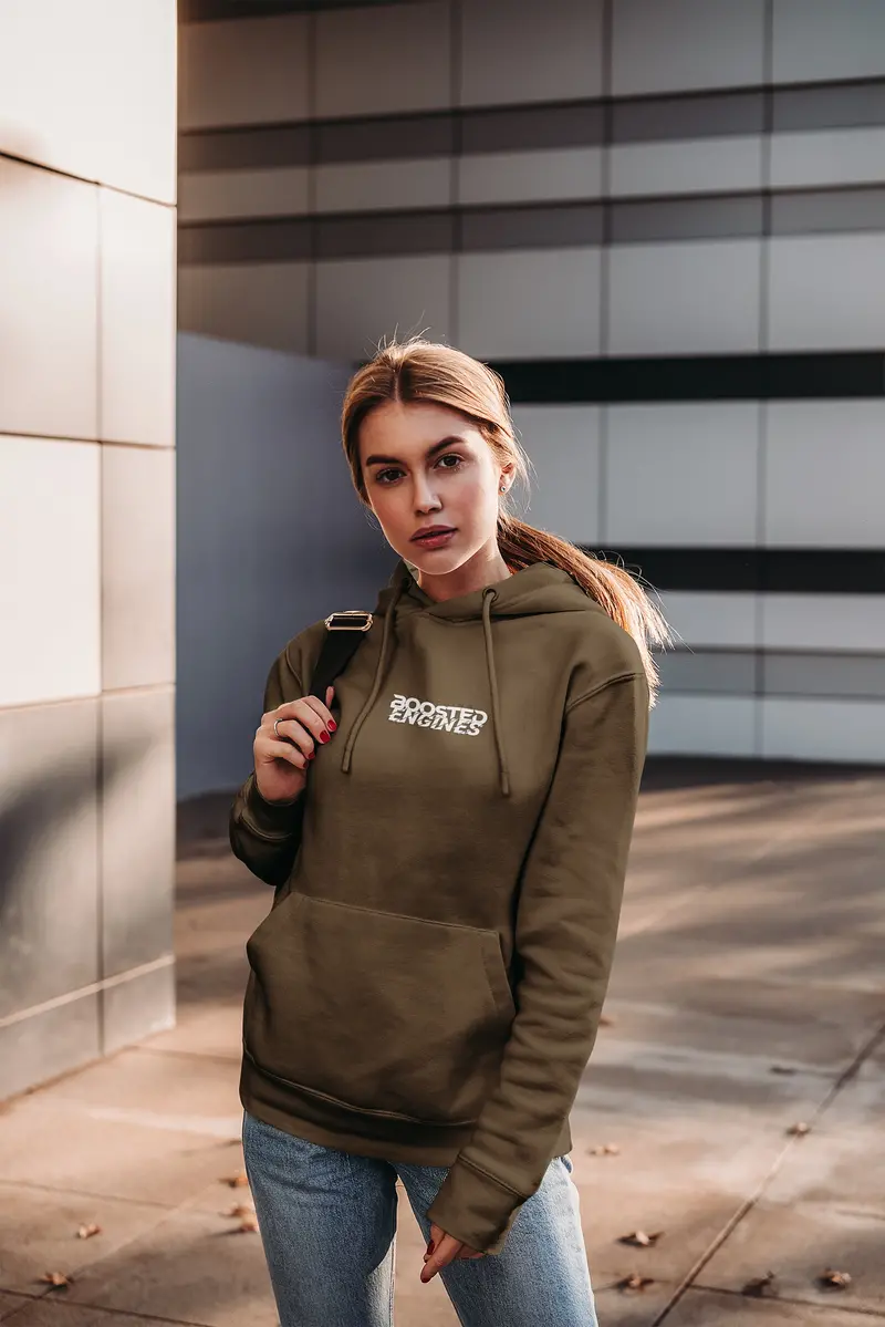 Boosted Engines ''Brand Logo'' Frauen Hoodie 3
