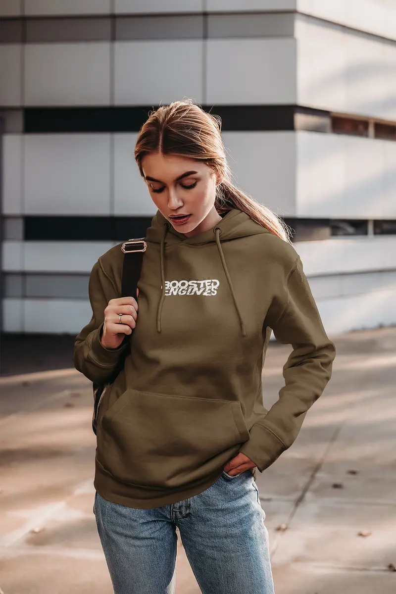 Boosted Engines ''Brand Logo'' Frauen Hoodie 4