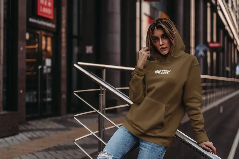 Boosted Engines ''Brand Logo'' Frauen Hoodie 9