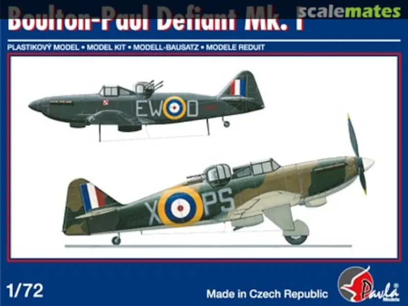 Boulton-Paul Defiant Mk.I- 1/72 Scale 1