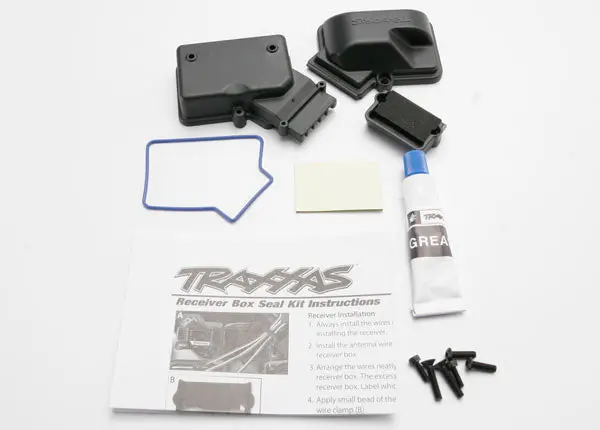 Box, Receiver (Sealed)/ Foam Pad/ Silicone Grease/2.5X8mm Bcs (2)/ 3X10mm Ccs (2)/ 3X15mm Ccs (2) 1