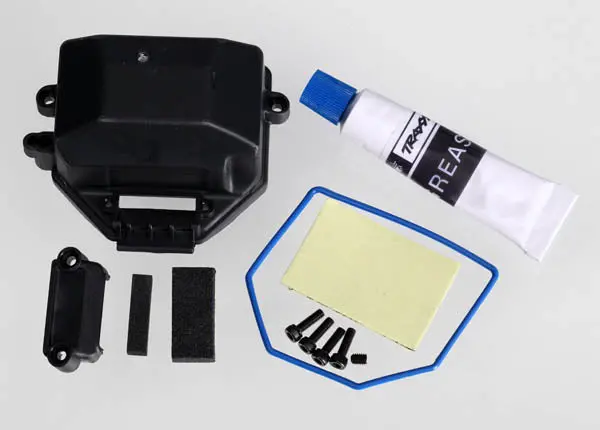 Box, Receiver (Sealed)/ Wire Cover/ Foam Pads, Upper & Lower/ Silicone Grease/ 2.5X8 Cs (4)/ 3X4 Gs (1) 1