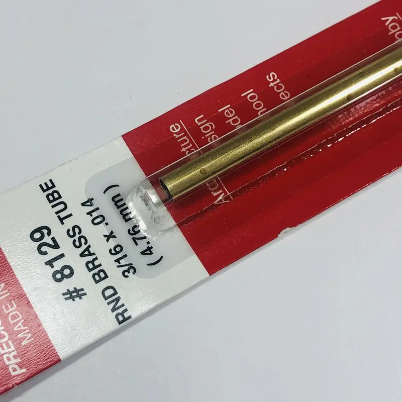 Brass Tube 3/16X.014 1