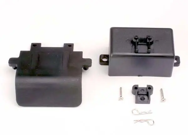 Bumper (Rear)/ Battery Box/ Body Clips (2), Ez-Start® Mount, 3X10cst (2) 1