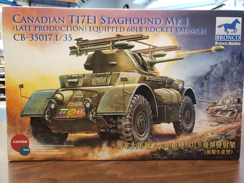 Canadian T17e1 Staghound 1/35 1