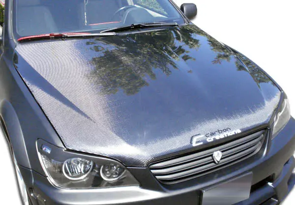 Carbon Creations 00-05 Lexus Is300 Carbon Fiber Dritech Oem Type Hood 1