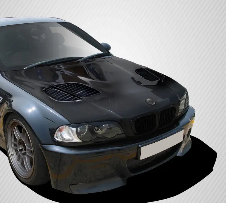 Carbon Creations 00-06 Bmw 3 -Series E46 2Dr Carbon Fiber Gtr Hood 1
