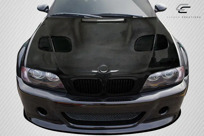 Carbon Creations 00-06 Bmw 3 -Series E46 2Dr Carbon Fiber Gtr Hood 2