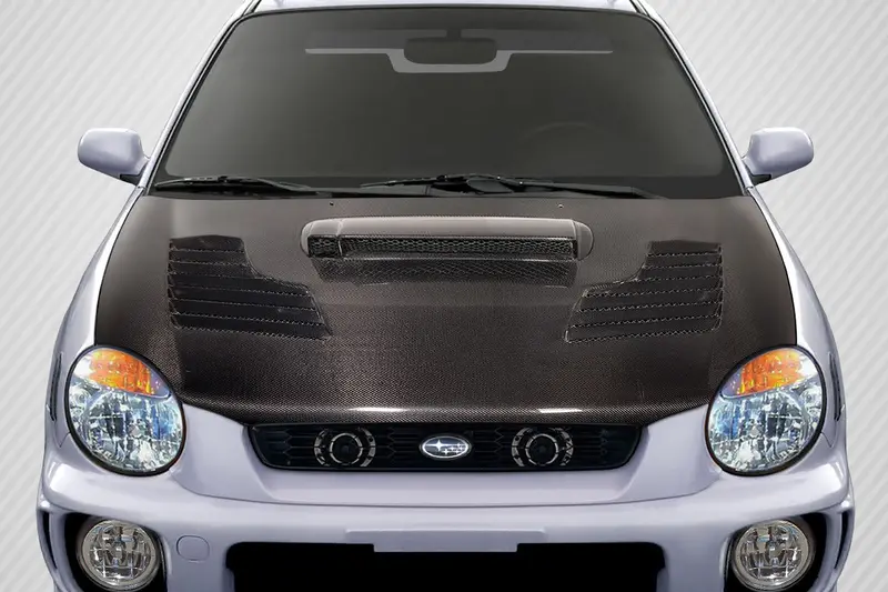 Carbon Creations 02-03 Subaru Impreza Wrx Sti Carbon Fiber C-2 Hood 1