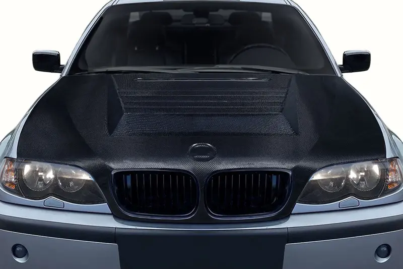 Carbon Creations 02-05 Bmw 3 -Series E46 4Dr Carbon Fiber D-1 Hood 1