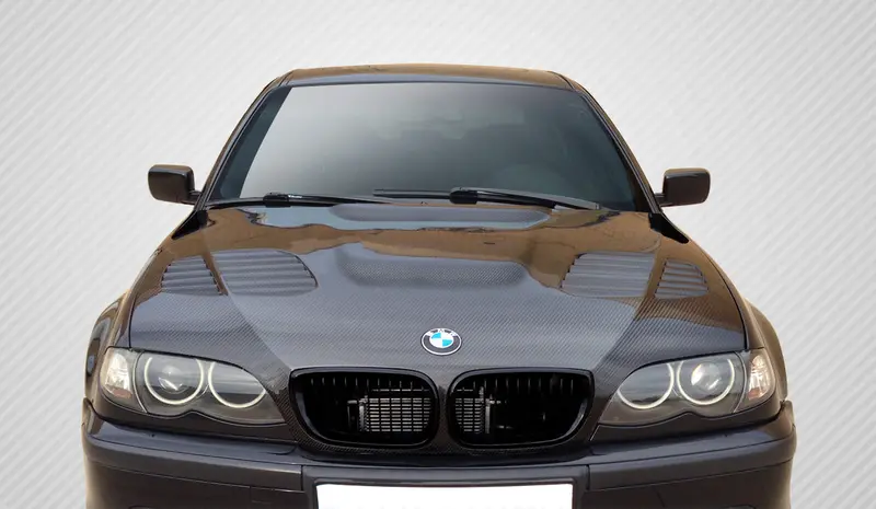 Carbon Creations 02-05 Bmw 3 -Series E46 4Dr Cf Dritech Gtr Hood 1