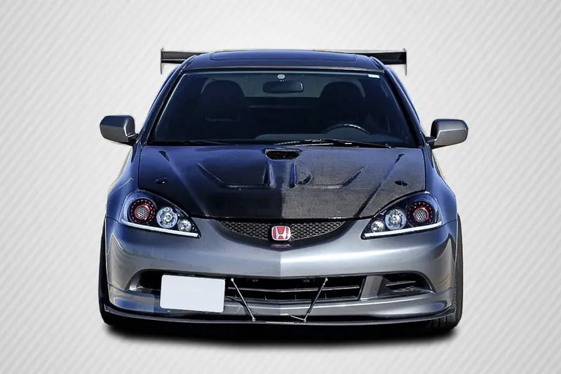 Carbon Creations 02-06 Acura Rsx Carbon Fiber Dritech Type M Hood 1