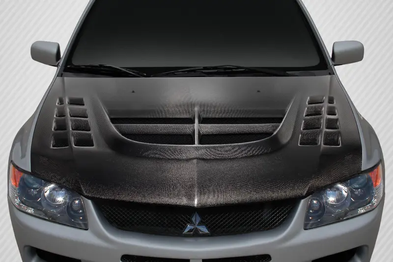 Carbon Creations 03-06 Mitsubishi Lancer Evo 8 9 Cf Dritech Vt-X Hood 1