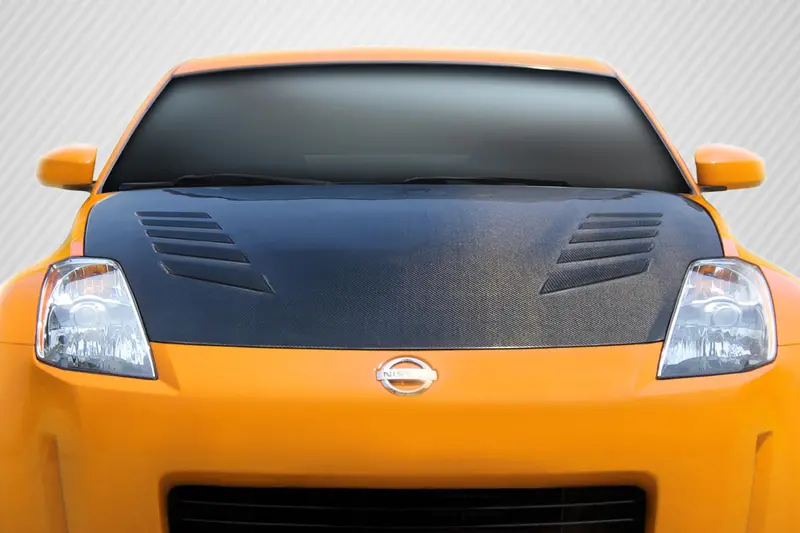 Carbon Creations 03-06 Nissan 350Z Z33 Carbon Fiber Dritech Ts-2 Hood 1