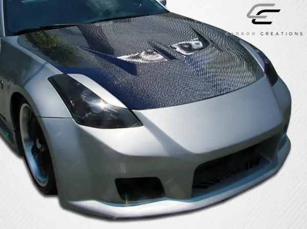 Carbon Creations 03-06 Nissan 350Z Z33 Carbon Fiber Evo Hood 2