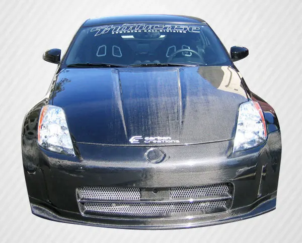 Carbon Creations 03-06 Nissan 350Z Z33 Carbon Fiber Oem Type Hood 1