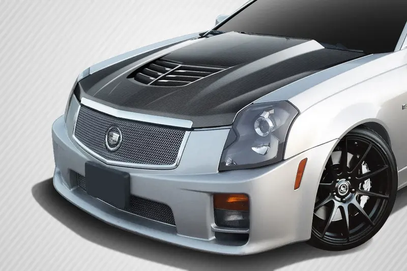 Carbon Creations 03-07 Cadillac Cts Cf Dritech Stingray Z Hood 1