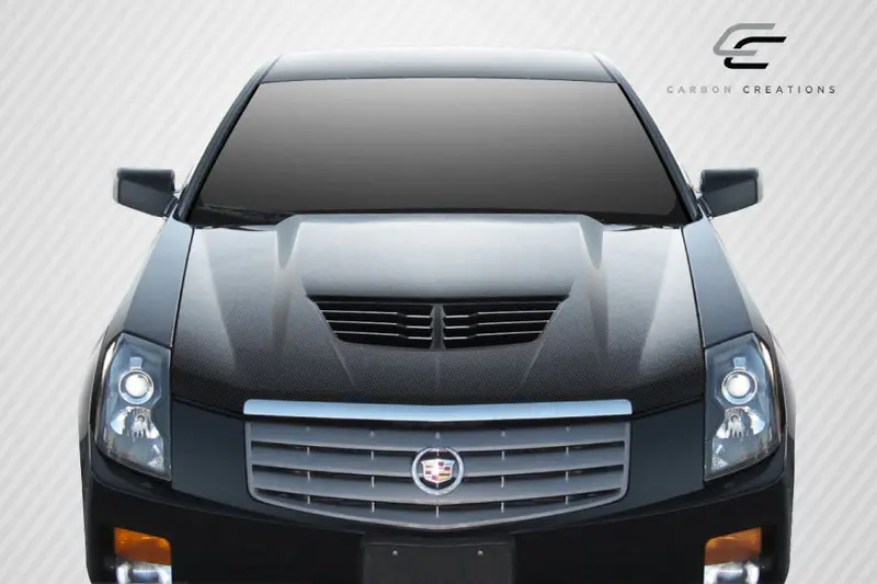 Carbon Creations 03-07 Cadillac Cts Cf Dritech Stingray Z Hood 2