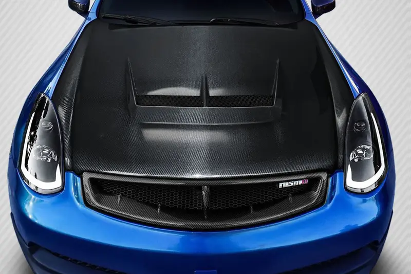 Carbon Creations 03-07 Infiniti G Coupe G35 Carbon Fiber Type J Hood 1