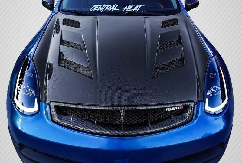 Carbon Creations 03-07 Infiniti G Coupe G35 Cf Dritech Am-S Hood 1