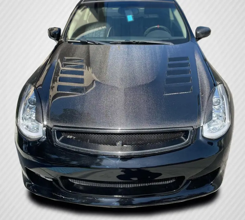 Carbon Creations 03-07 Infiniti G Coupe G35 Cf Dritech O Design Hood 1