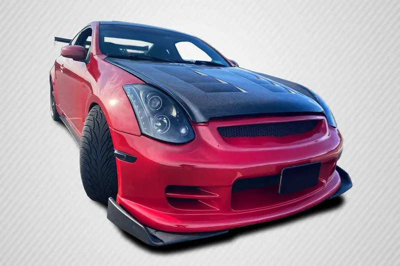 Carbon Creations 03-07 Infiniti G Coupe G35 Cf Dritech Ts-1 Hood 1