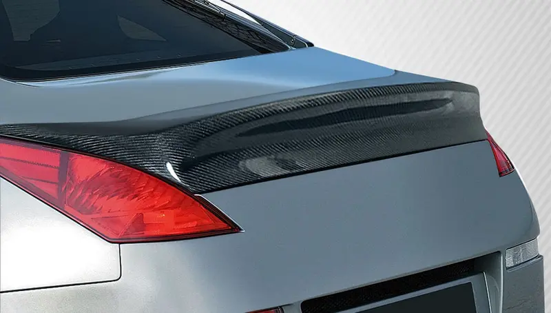 Carbon Creations 03-08 Nissan 350Z I-Spec Wing Trunk Lid Spoiler Kit 1