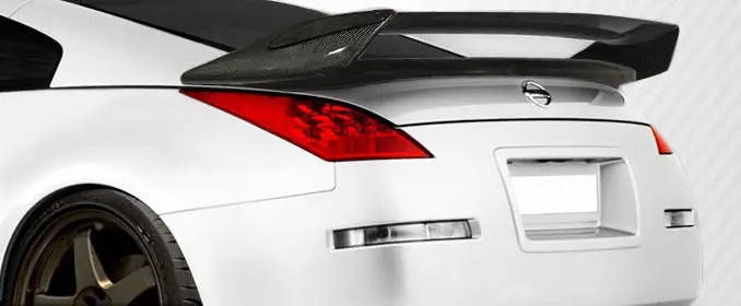 Carbon Creations 03-08 Nissan 350Z N-2 Wing Trunk Lid Spoiler Kit 1