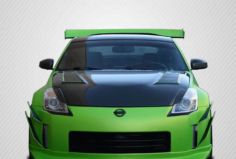 Carbon Creations 03-08 Nissan 350Z Z33 Carbon Fiber Dritech Ts-3 Hood 1