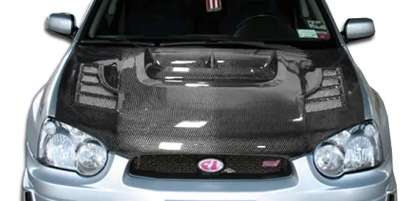 Carbon Creations 04-05 Subaru Impreza Wrx Sti Carbon Fiber C-1 Hood 1