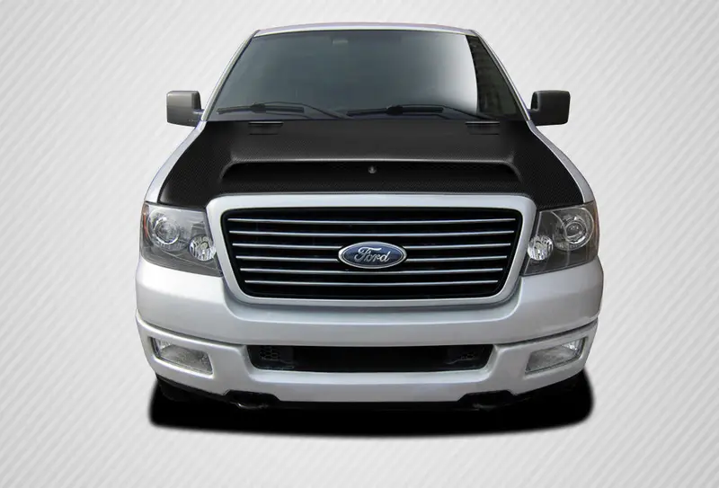 Carbon Creations 04-08 Ford F-150 Carbon Fiber Super Snake Type Hood 1
