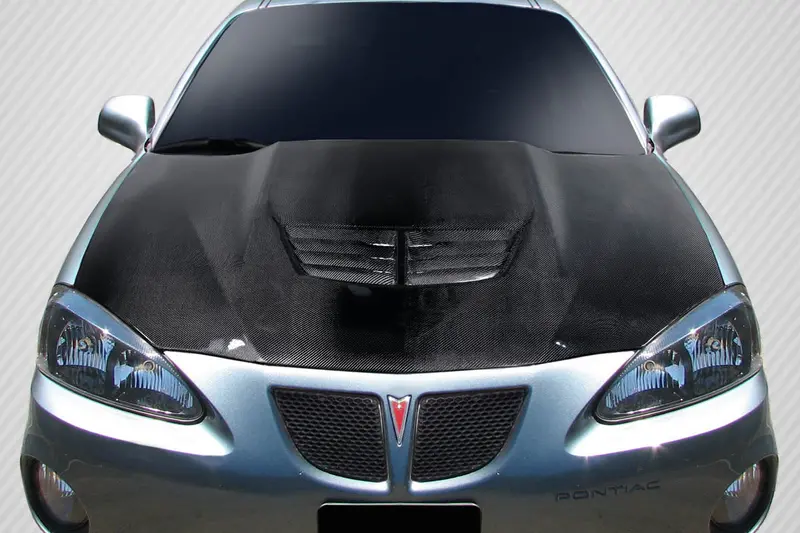 Carbon Creations 04-08 Pontiac Grand Prix Carbon Fiber Stingray Z Hood 1