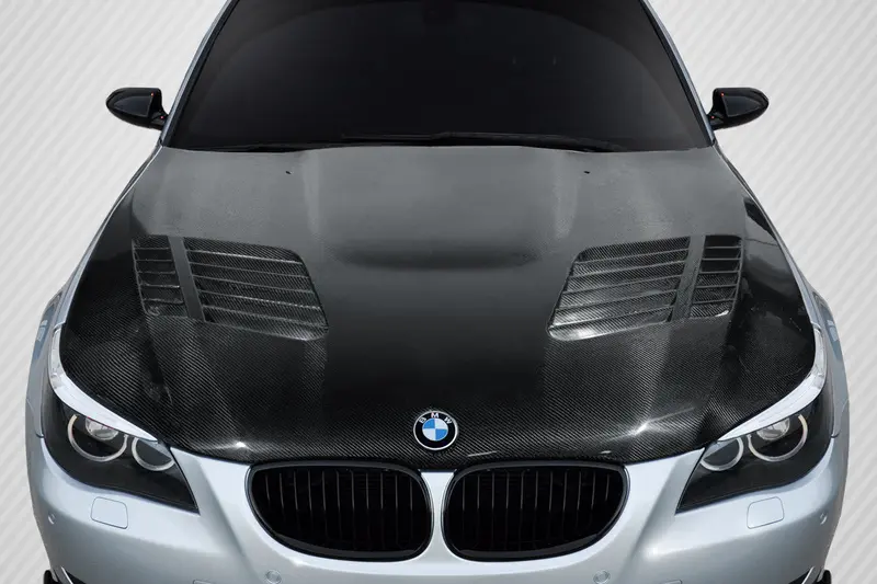 Carbon Creations 04-10 Bmw 5 -Series E60 4Dr Carbon Fiber Gtr Type Hood 1