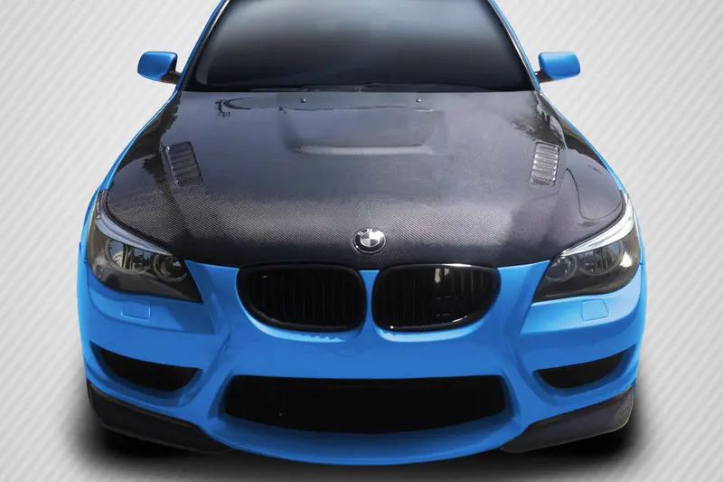 Carbon Creations 04-10 Bmw 5 -Series E60 Carbon Fiber Dritech Af1 Hood 1