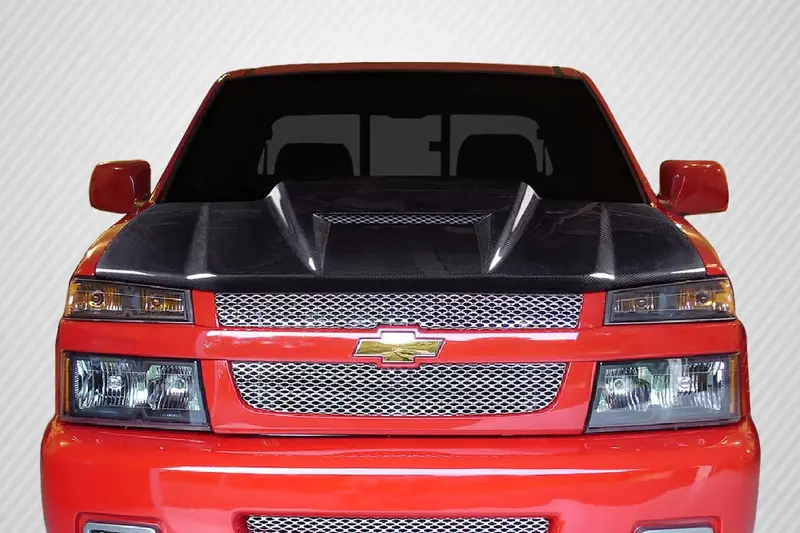 Carbon Creations 04-12 Chevry Colorado Gmc Canyon Cf Ram Air Hood 1