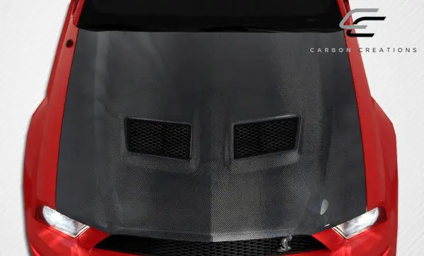 Carbon Creations 05-09 Ford Mustang Cobra Carbon Fiber Oem Type Hood 2