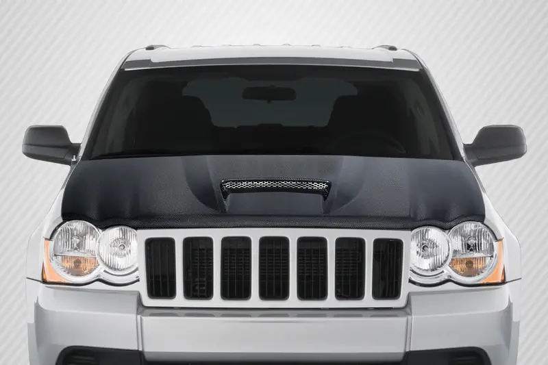 Carbon Creations 05-10 Jeep Grand Cherokee Carbon Fiber Srt Type Hood 1