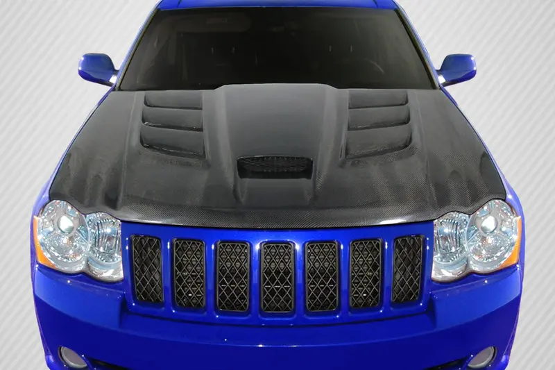 Carbon Creations 05-10 Jeep Grand Cherokee Cf Dritech Viper Type Hood 1