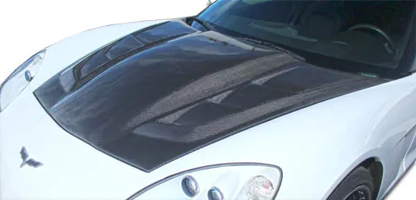 Carbon Creations 05-13 Chevry Corvette C6 Cf Dritech H-Design Hood 1